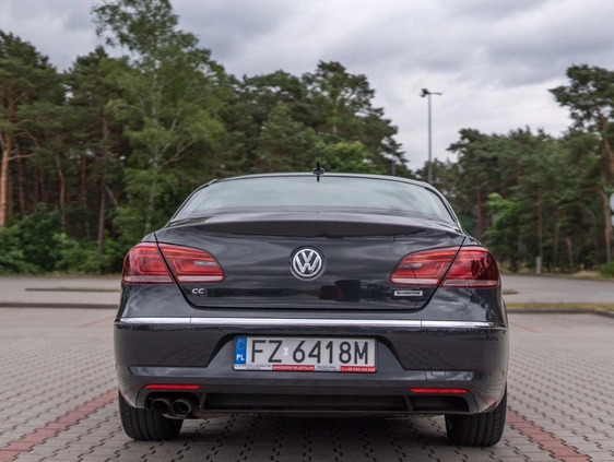 Volkswagen CC cena 47777 przebieg: 135000, rok produkcji 2014 z Góra małe 407